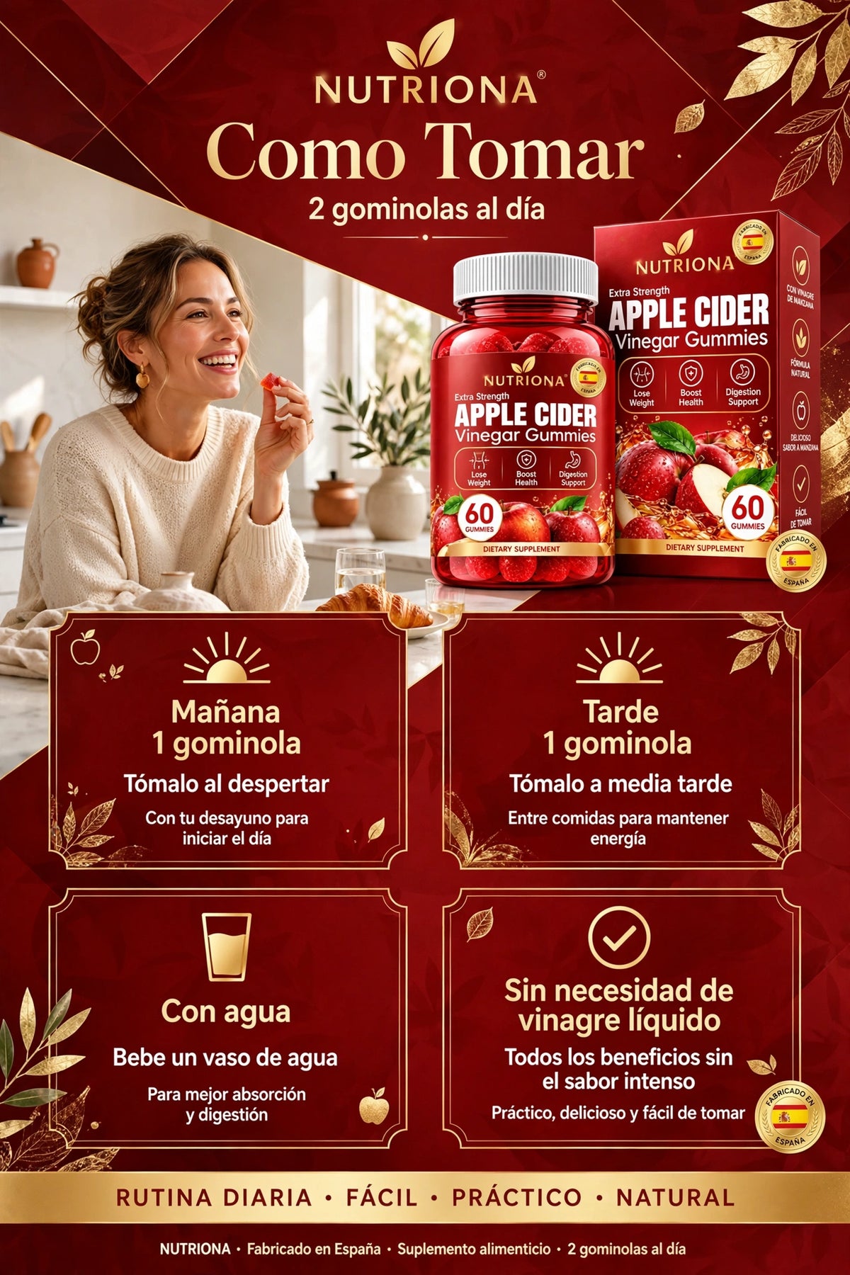 Gummies de Vinagre de Manzana